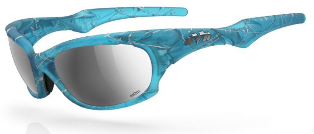 Jigawatt in Matte Ice / Silver Splatter / Silver Plasmachromatic m9m
