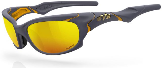 Jigawatt in Matte Shadow / Goldenrod / Gold Plasmachromatic Polarized m9m p