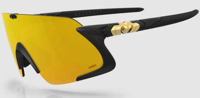 Megawatt in Matte Black / Gold Plasmachromatic m9m