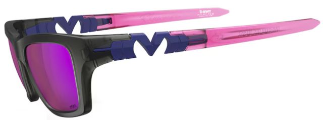 Pleasure in Matte Smoke / Pink / Amethyst Plasmachromatic Sunglasses