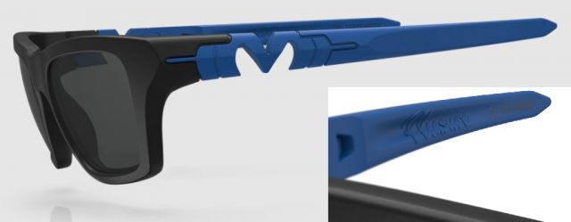 Pleasure in Matte-Max Black / Trackhouse Blue / Grey
