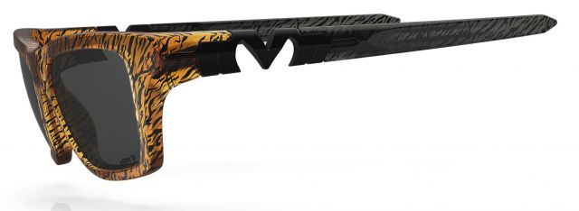 Pleasure in Matte Fuel Tigerbolt / Smoke / Gray Polarized m9m p