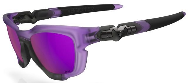 Version 5.2 in Matte-Max Amethyst / Smoke / Amethyst Plasmachromatic