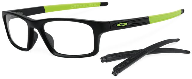 Crosslink Pitch in Satin Black - Retina Burn (54) / Clear