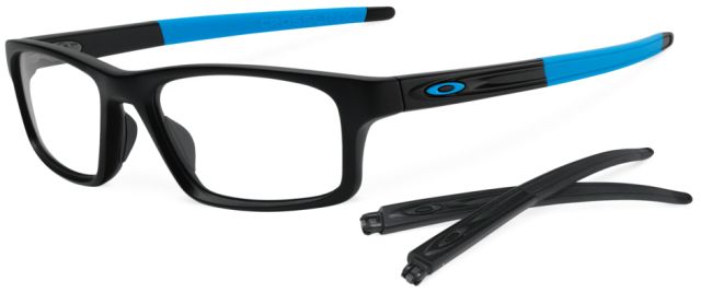 Crosslink Pitch in Satin Black - Sky Blue (52) / Clear