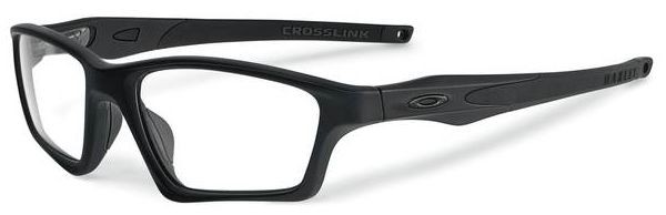 Crosslink Sweep in Black Satin - Black / Clear