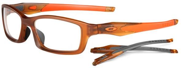 Crosslink in Satin Rootbeer/Team Orange (53) / Clear