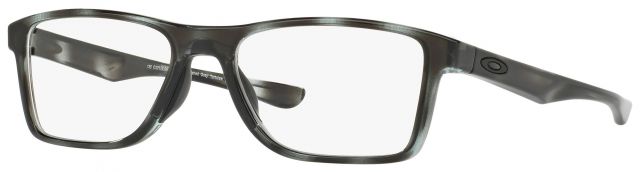 Fin Box in Polished Grey Tortoise (55) / Clear