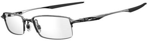 Halfshock in Brushed Chrome (55) / Clear