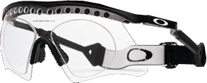 M Frame Slash Rx in Black / Clear