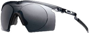 M Frame Strike Rx in Crystal Black / Black Iridium