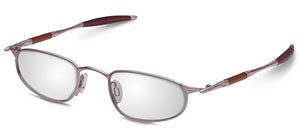 OO A Rx in Silver-Amber (eye size 48) / Clear