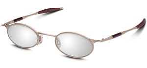 OO E Rx in Platinum Brown-Carbon Fiber (eye size 46) / Clear