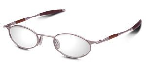 OO E Rx in Silver-Amber (eye size 46) / Clear