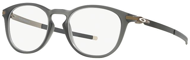 Pitchman R Rx in Matte Grey Smoke / Clear