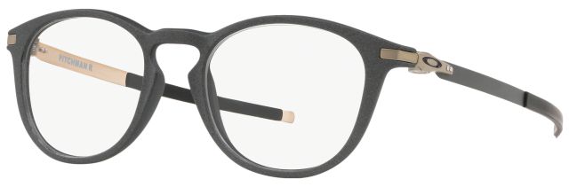 Pitchman R Rx in Satin Light Steel-Chrome Black / Clear