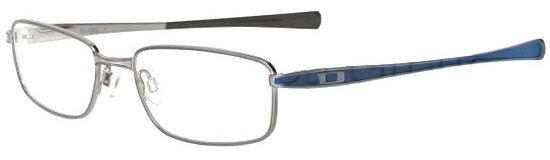 Rotor 2.0 in Brushed Chrome / Navy Blue (57) / Clear