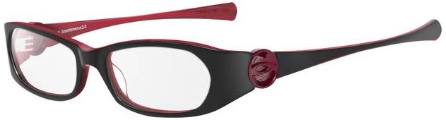 Spontaneous 2.0 in Black Red/Cherry / Clear