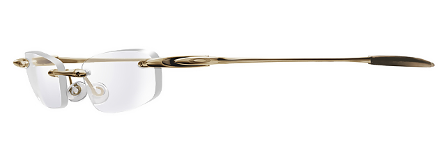 Why 3 Rx in Titanium Matte Gold (Lens 1) / Clear
