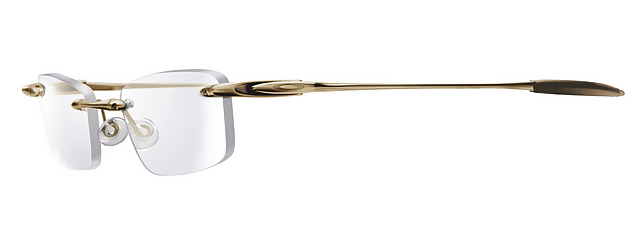 Why 3 Rx in Titanium Matte Gold (Lens 3) / Clear