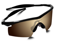 New M Frame Baseball Strike in Jet Black / Gold Iridium