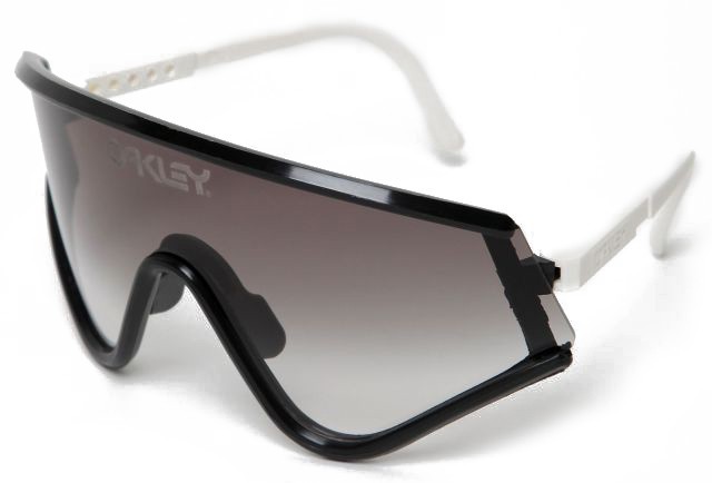 Collectors Eyeshade in Black/White / Black-Clear Gradient