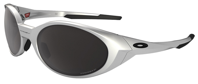 Eye Jacket Redux in Silver / Prizm Black Iridium Polarized