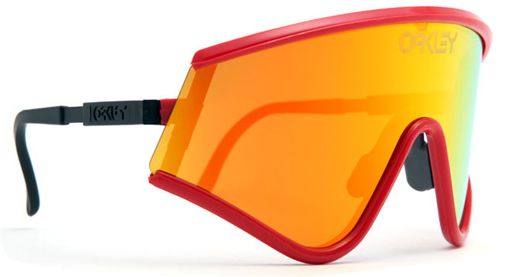 Collectors Eyeshade in Red-Black / Fire Iridium