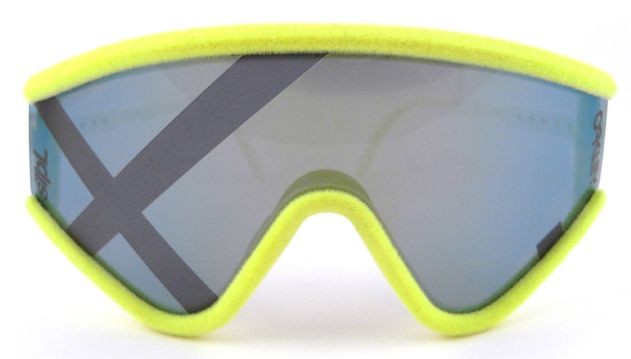 Collectors Eyeshade in STPL Tennisball w/Grey lens / Emerald Iridium