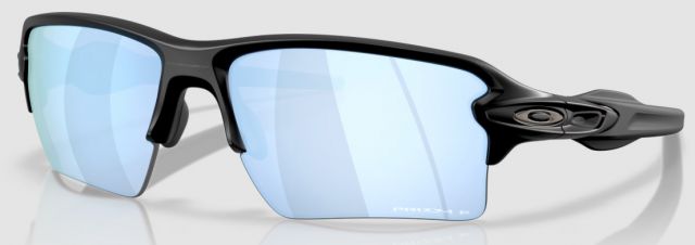 Flak 2.0 XXL in Matte Black / Prizm Deep Water Polarized