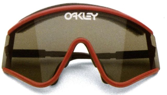 Eyeshade in Red / Grey