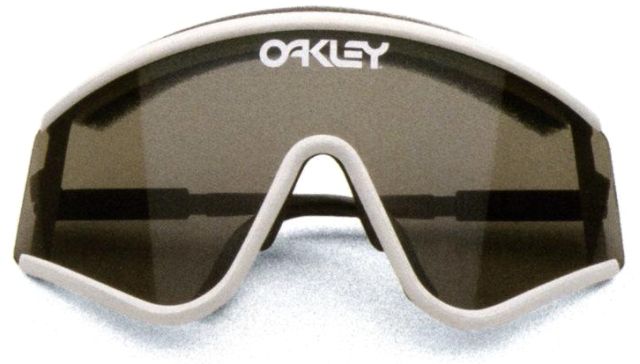 Eyeshade in White / Grey