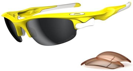 Fast Jacket (AF) in Lemon Peel w/VR50 / OO Black Iridium Polarized