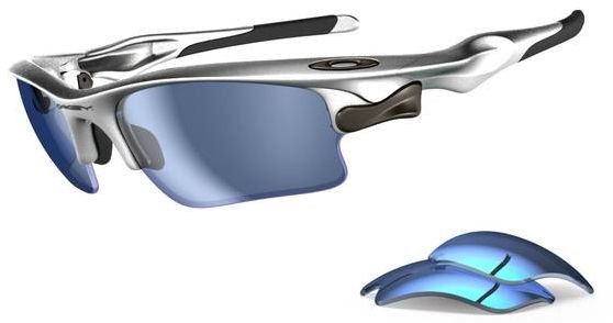 Fast Jacket XL in Silver / Blue Iridium / Jade Iridium