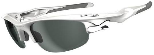 Fast Jacket (AF) in Polished White / Clear Black Photochromatic