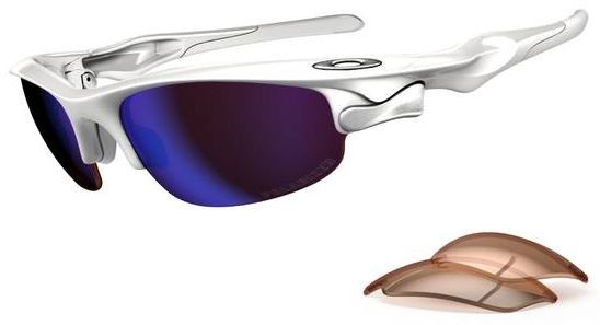 Fast Jacket in Polished White / G30 Polarized / VR50