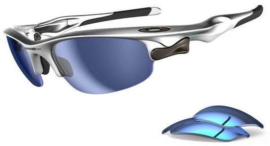 Fast Jacket in Silver / Blue Iridium / Jade Iridium