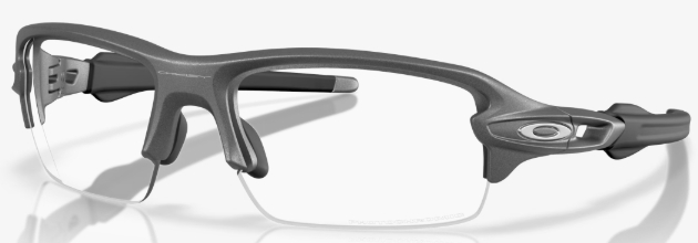 Flak 2.0 S in Steel / Clear Black Photochromic
