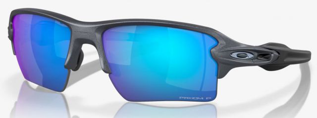 Flak 2.0 XL in Blue Steel / Prizm Sapphire Iridium Polarized