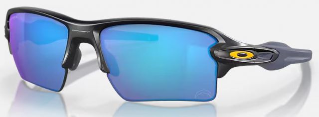 Flak 2.0 XL in Matte Black / Prizm Sapphire Iridium