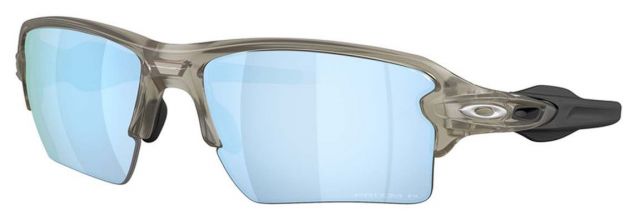 Flak 2.0 XL in Matte Grey Ink / Prizm Deep Water Polarized