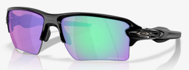 Flak 2.0 XXL in Polished Black / Prizm Golf