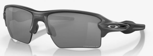 Flak 2.0 XL in Steel / Prizm Black Iridium Polarized
