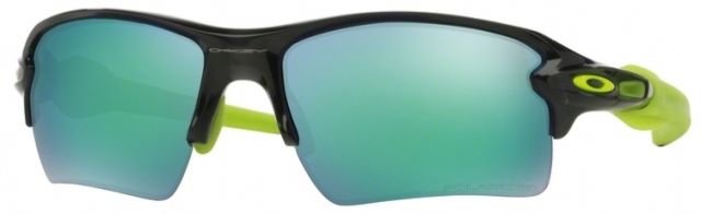 Flak 2.0 XL in Black Ink / Jade Iridium Polarized