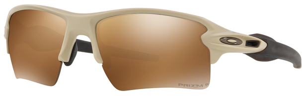 Flak 2.0 XL in Desert Tan / Prizm Tungsten Polarized