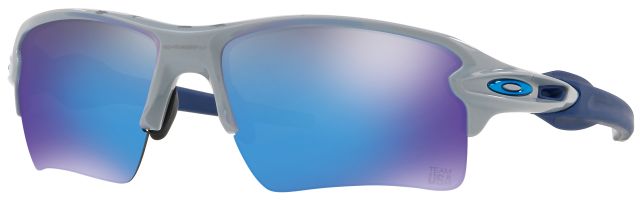 Flak 2.0 XL in Grey / Prizm Sapphire Iridium