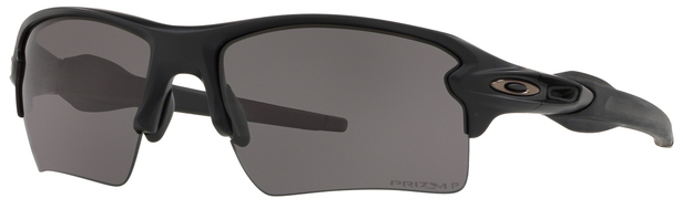 Flak 2.0 XL in Matte Black / Prizm Grey Polarized