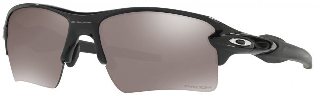 Flak 2.0 XL in Polished Black / Prizm Black Iridium Polarized