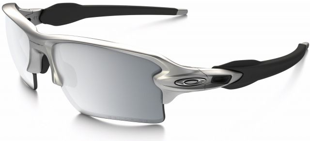 Flak 2.0 XL in Silver / Chrome Iridium Polarized