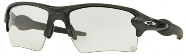 Flak 2.0 XL in Steel / Clear Black Photochromatic